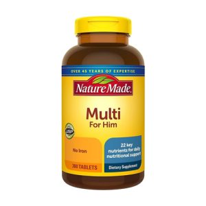 Nature Made Multivitamin For Him with No Iron